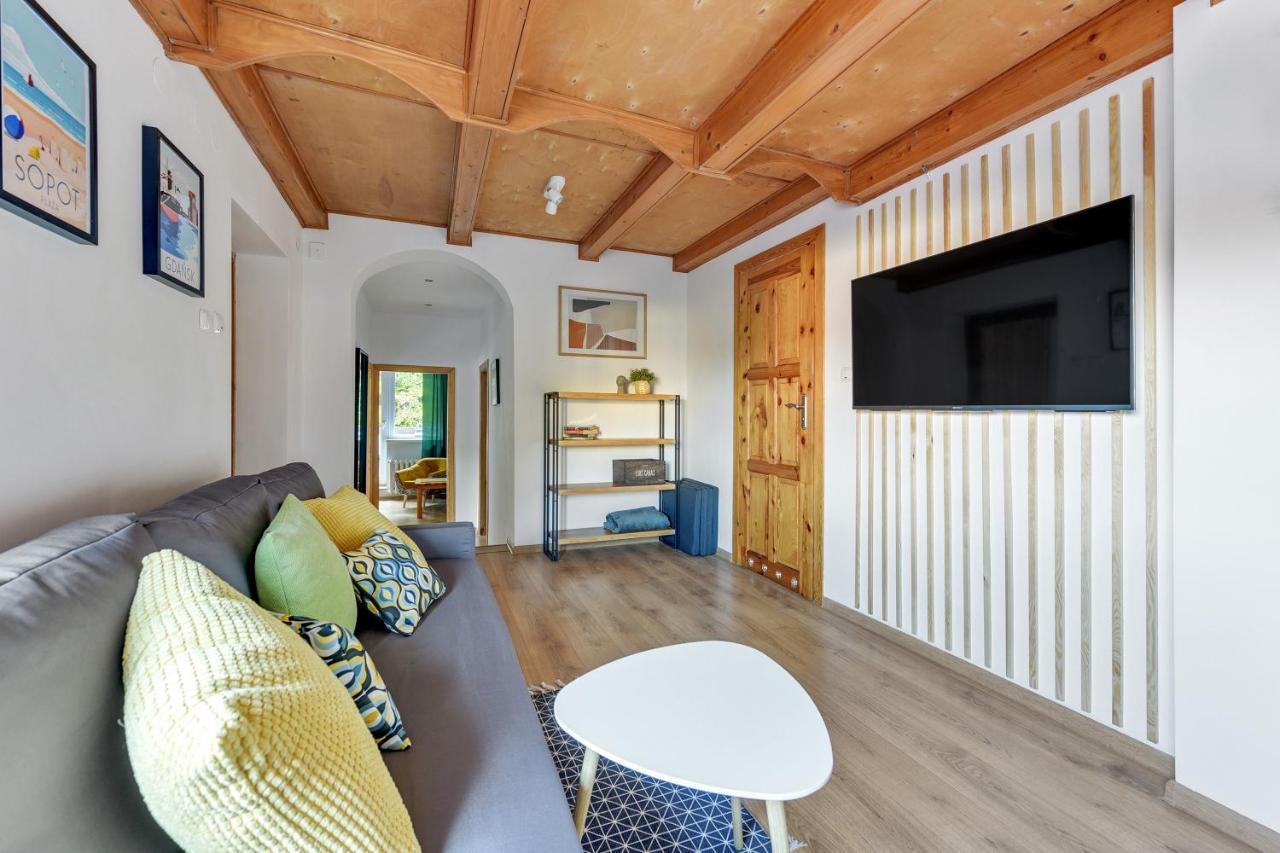 Stylowy Apartament 3City W Sopocie Z Trzema Sypialniami By Noclegi Renters โซพอต ภายนอก รูปภาพ